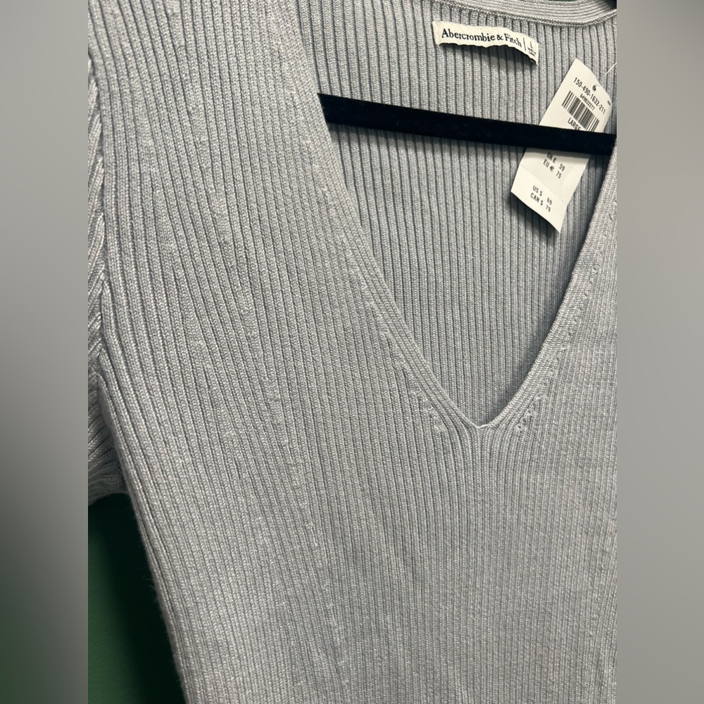 Abercrombie & Fitch body suit L light blue